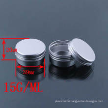 15g Screw Lids Lipstick Aluminium Container/Bottle/Jar/Cans Wholesale